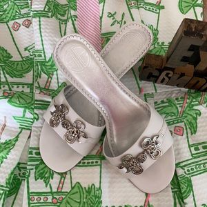 🌴LILLY PULITZER ‘Via Palm Beach’ Slide Wedges